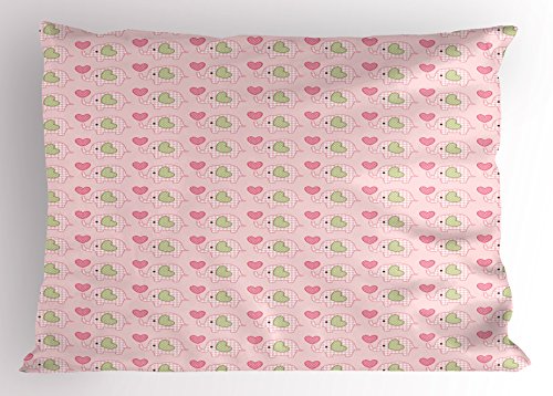 Almohada Tela Estándar 66 cm x 51 cm Multicolor miniatura 1