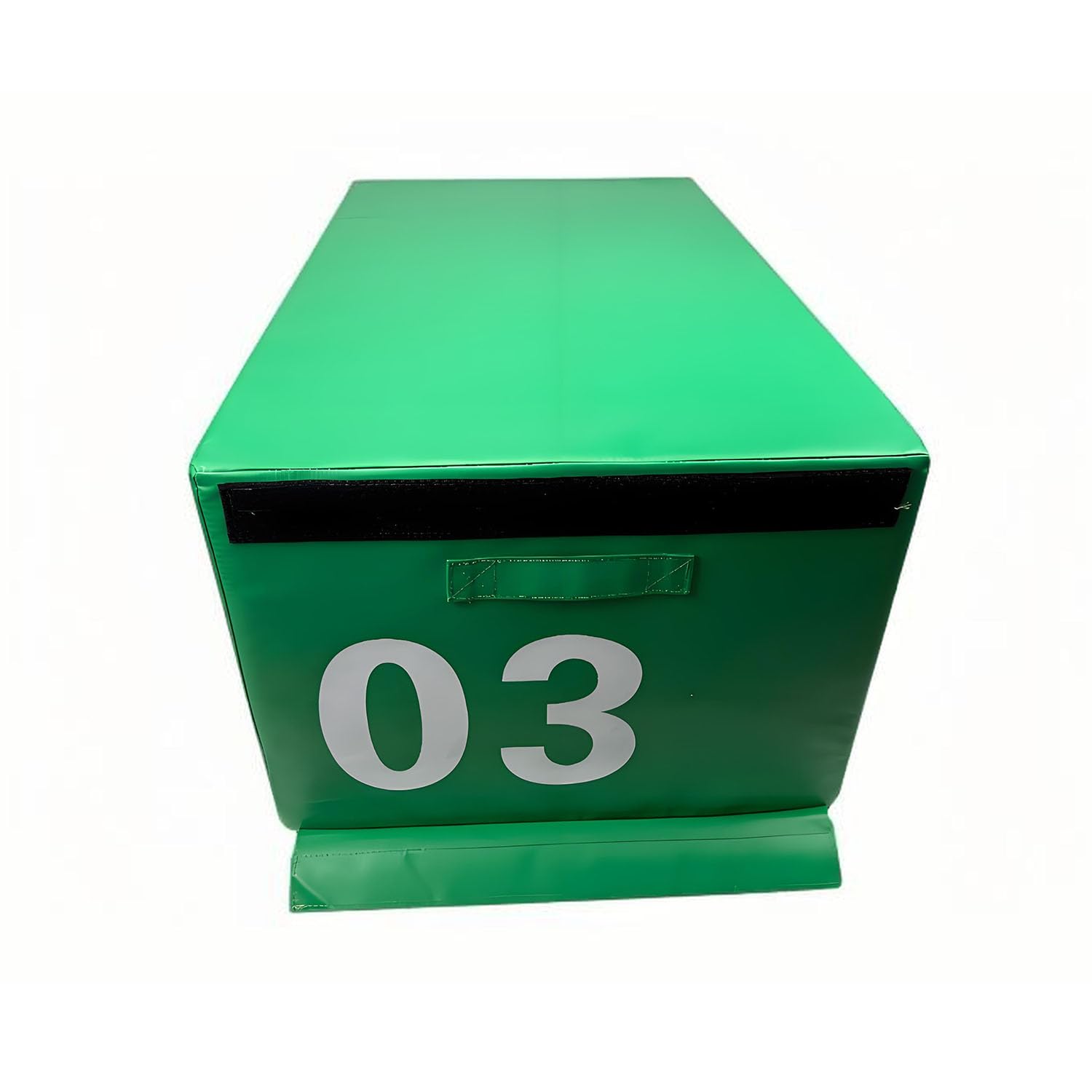 Cajon Salto Pliometrico Superficie Antideslizante Soft Plyo Box 20/30/40/50cm Altura para El Ejercicio Casero del Gym Y Entrenamiento Al Aire Libre Masa Muscu(Size:Green 90x55x40cm)