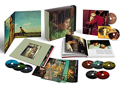 Descubre el Universo Wong Kar Wai en un pack de lujo: 8 Blu-ray, libro y CD con BSO y pósteres coleccionables - El pack definitivo para los fans de la cineasta
