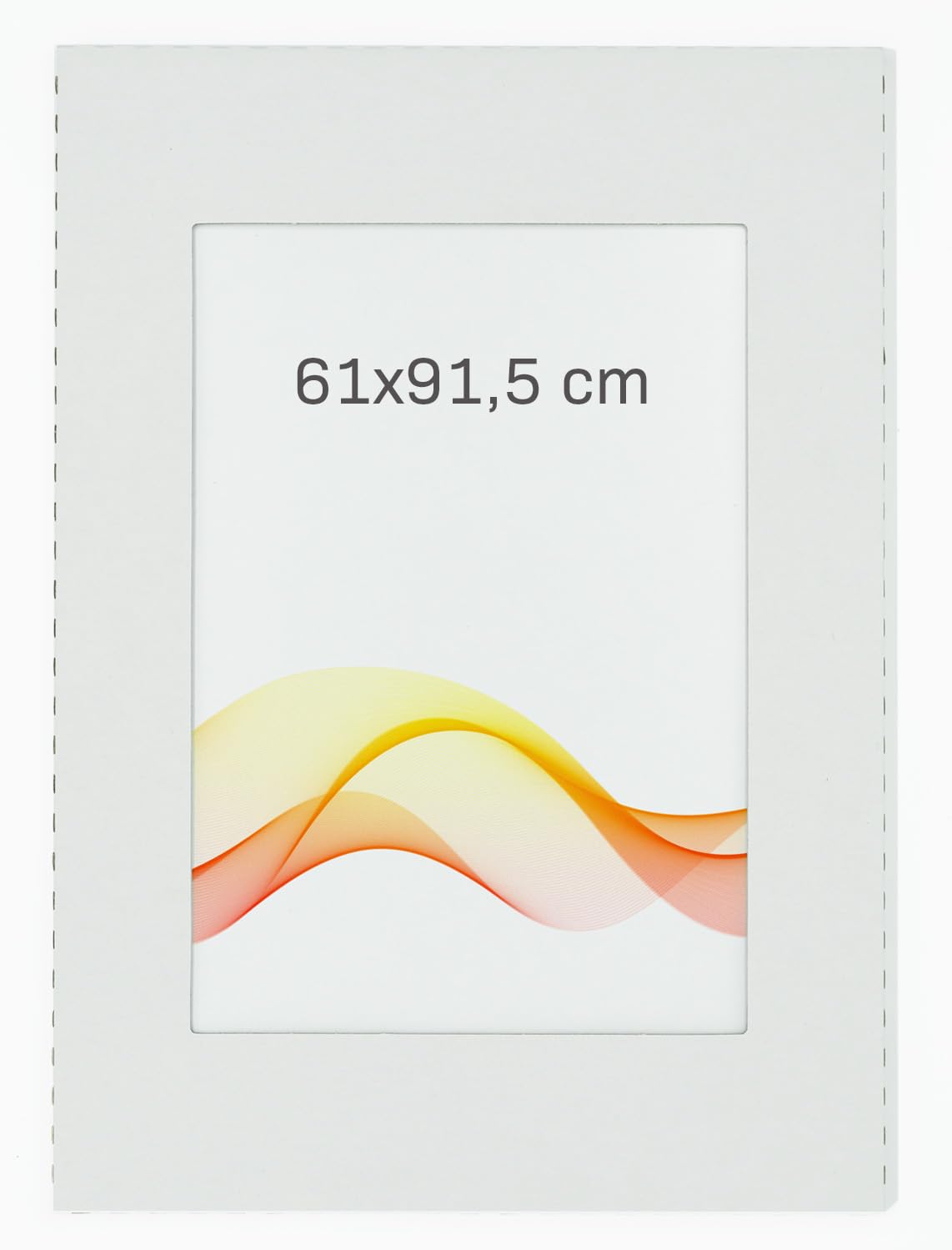 Rahmenloser 61x91,5 cm Bilderrahmen Bildhalter Cliprahmen Fotorahmen Kunstglas Plexi gut für Wohnzimmer, Esszimmer, Küche,Fotos Poster viele Größen Rechteckig mit Clips gut.