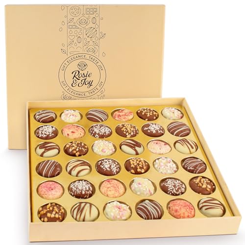 36 Mini Cookies Gift Box– Gourmet Cookies for Gifts, Holiday, and for Women