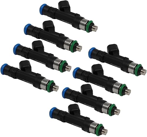 Fuel Injector,OCPTY 8pcs 4 Holes Replacement Fuel Injectors Engine Part fit for 04-09 for Ford for E-150/ for E-350 Super Duty, 04-05 for Ford for