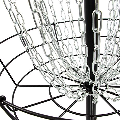 Image of MVP Disc Sports Black Hole Practice 24-Chain Portable Disc Golf Basket Target