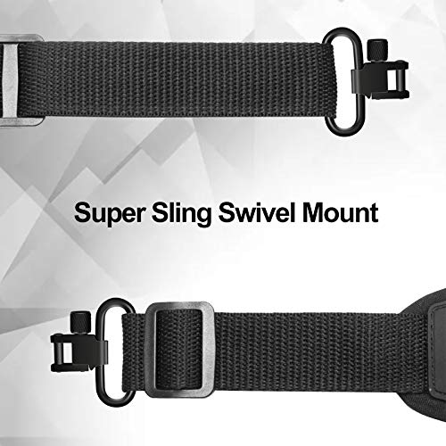 Image of Anovo Sling Swivel Studs Set, Wood Bolt Screw Studs Crossbow Sling Screw