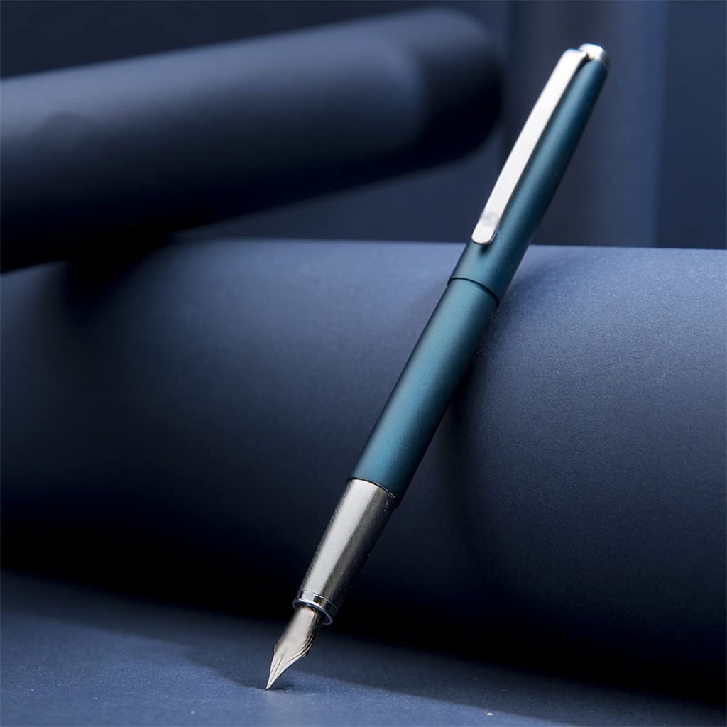 Stylo plume en métal mat Ef/petit courbé 0,6 mm pour le bureau, l'école