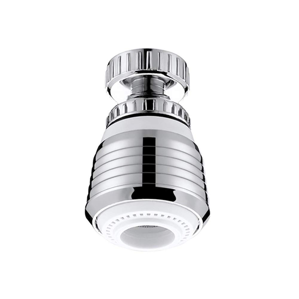 IUokLU Faucet Aerator, Bubbler Filter Net,360°Swivel Water Saving Aerator Filter Attachment,Kitchen Bathroom Moveable Spray Head