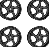 MB Design TURBO S Felgen Schwarz stumpfmatt/Glanzschwarz 9.0Jx19 ET42 5x112