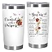 TEEZWONDER Christmas Birthday Gifts for Women - You Are Stainless Steel Insulated Coffee Tumbler With Lid 20 Oz - Inspirational Christian Gifts for Women, Birthday Gift for Wife Friends Mom Grandma