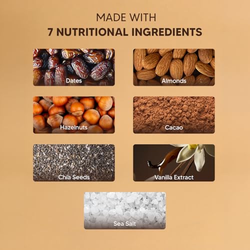 Image of Hazelnut-Chocolate Sugar-Free Laddu by Eat Better Co - 20gm