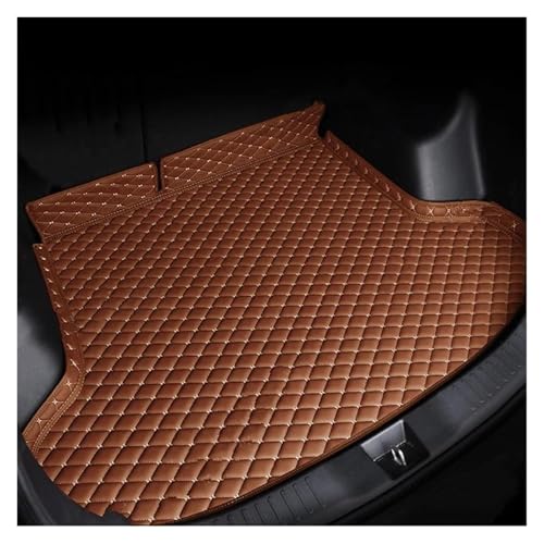 Tapis coffre voiture pour Cayenne 2018-2024 doublure protection brun