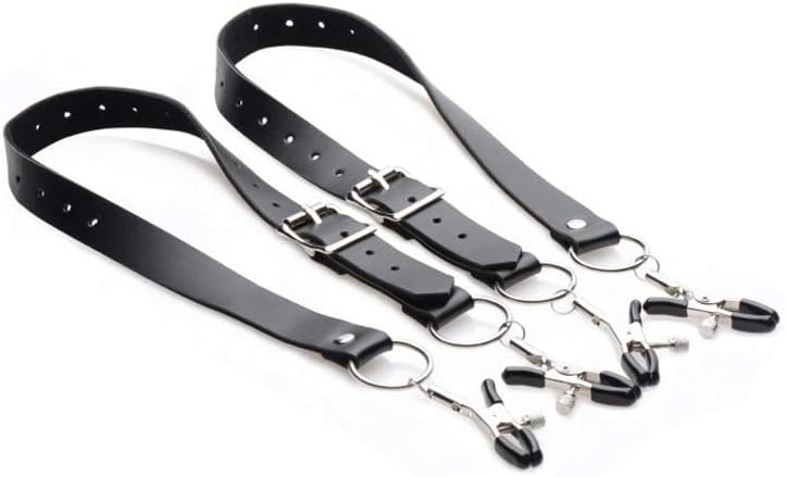 Sale Max 51% OFF price Master Series Spread Labia Spreader Black Straps A Clamps with