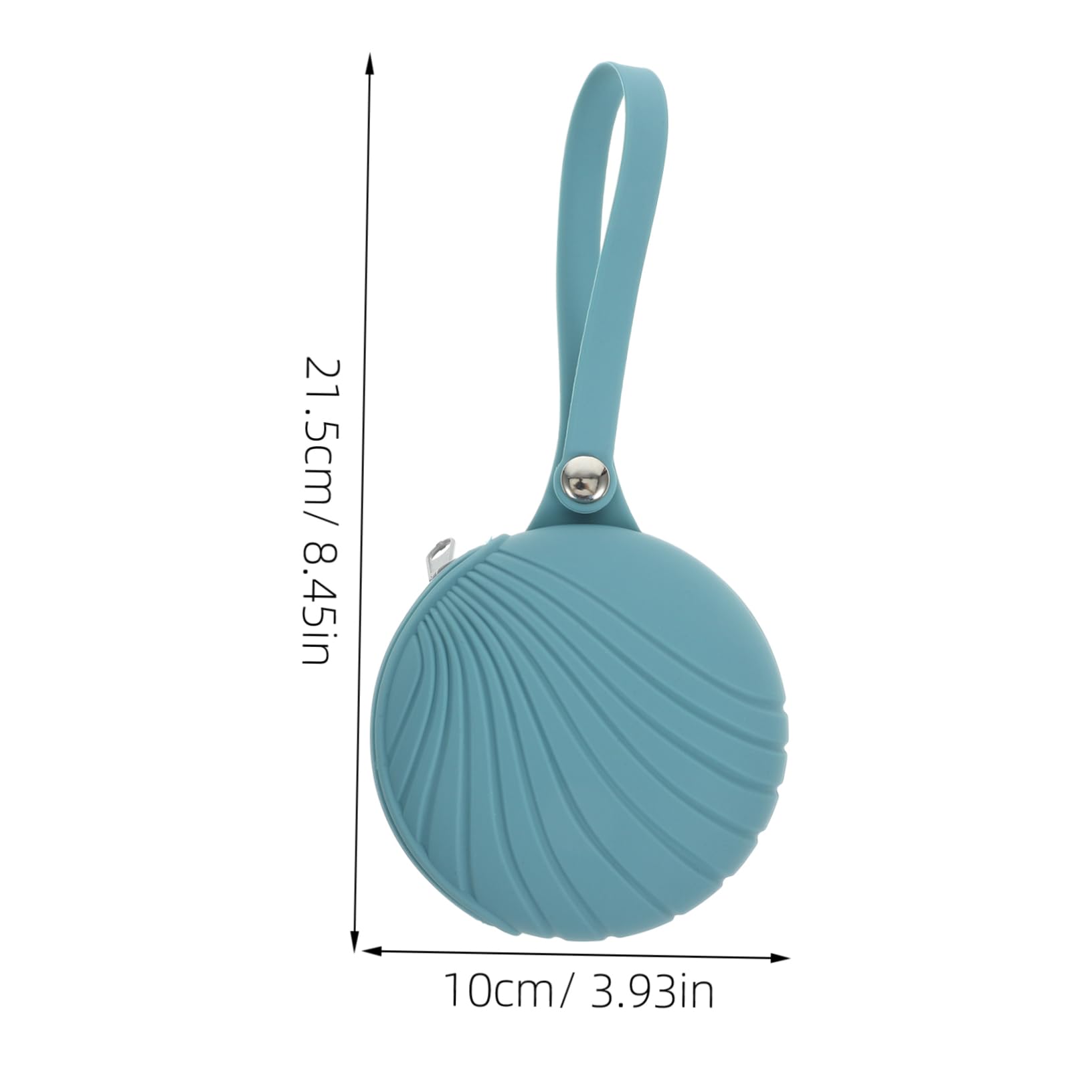 Ipetboom Mild Silicone Baby Bag Portable Travel Case Clip-on Holder for Diaper Bag Gentle for Baby