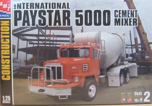 AMT International PAYSTAR 5000 Cement Mixer Truck Model Kit 1:25 Scale