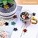 24Pcs Crystal Star Shaped Gemstones Polished Star Pocket Gems Handmade Mini Worry Stones Star for Decoration Meditation and Jewelry DIY
