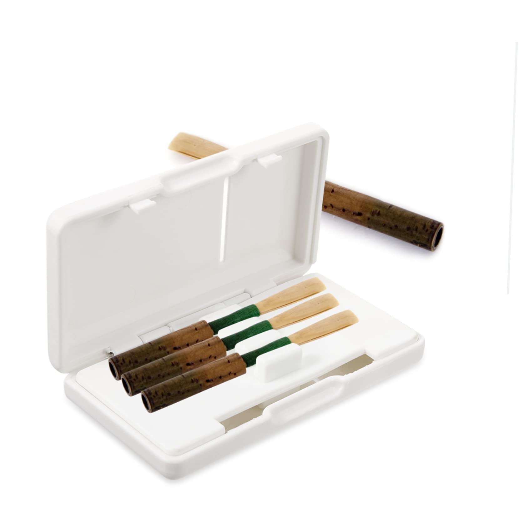 VANZACK Portable Oboe Reed Holder Slot Reed Storage Case for Outdoor Use Lightweight Design Secure Closure Durable and Compact for Musicians the Go