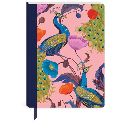 Punch Studio Timeless Treasures Softcover Journal with Fabric Spine and