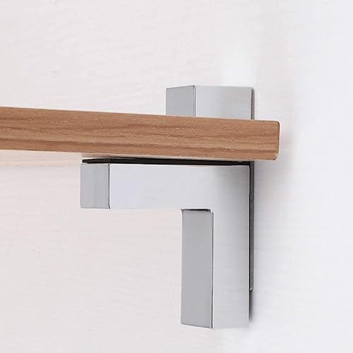 Miniatura 4 de 4pcs Adjustable Wood Glass Shelf Bracket Zinc Alloy Glass Clamp Holder Shelf Support for 5-30MM Thickness Glass