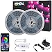 Produktbild Miwatt 2X10M Led strip, Bluetooth Handy APP verbindungscontrollerMusik Synchronisation LED Lichtband Leiste, für Zuhause, Küche, Party, Gaming Zimmer Deko LED Streifen