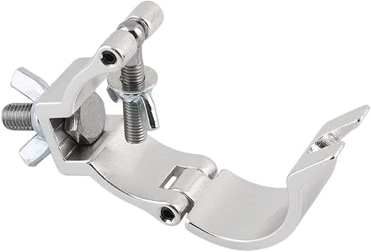 Aluminum Alloy Hook Clamp, Truss Clamp, Stage Lighting Clamp, Stage Light Hook Clamp, LED Par Light Hook, Stage Lighting Accessories, for Stage Moving Head Light Par Light Spotlight
