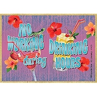 Sea Life's Beauty At The Beach Wood Fridge Magnet - Beach Theme, 2.5x3.5 Inches