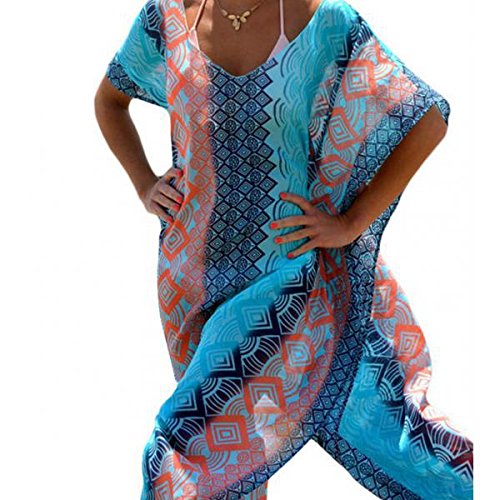 ZOOMELLA Women Beach Dress Cover up Kaftan Chiffon Summer Wear Swim Summer|Swimwear| Swimwear-picture-20