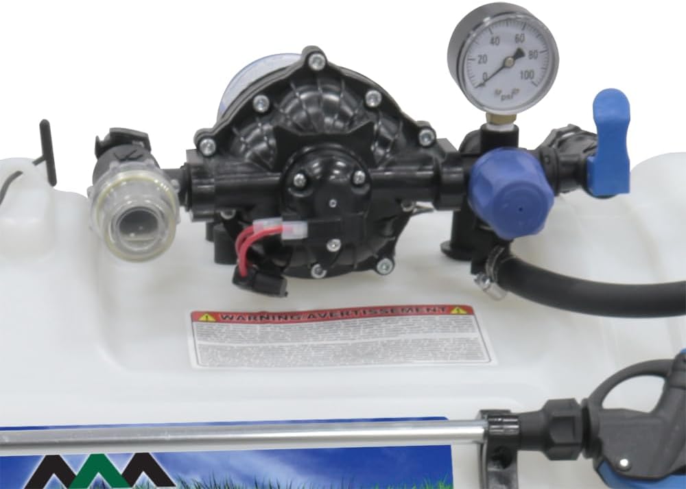 25 Gallon ATV Premium Broadcast Sprayer, 30 Foot Swath