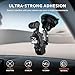 Tomat Pocket 3 Suction Cup Mount, Car Mount Windshield Window Dash Holder Kit with Expansion Adapter for DJI Osmo Pocket 3 Accessories