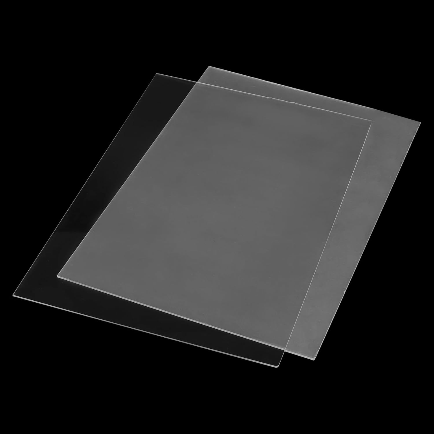 JAPCHET 6 PCS A4 Clear Acrylic Sheets, 2 x 297 x 210mm Transparent