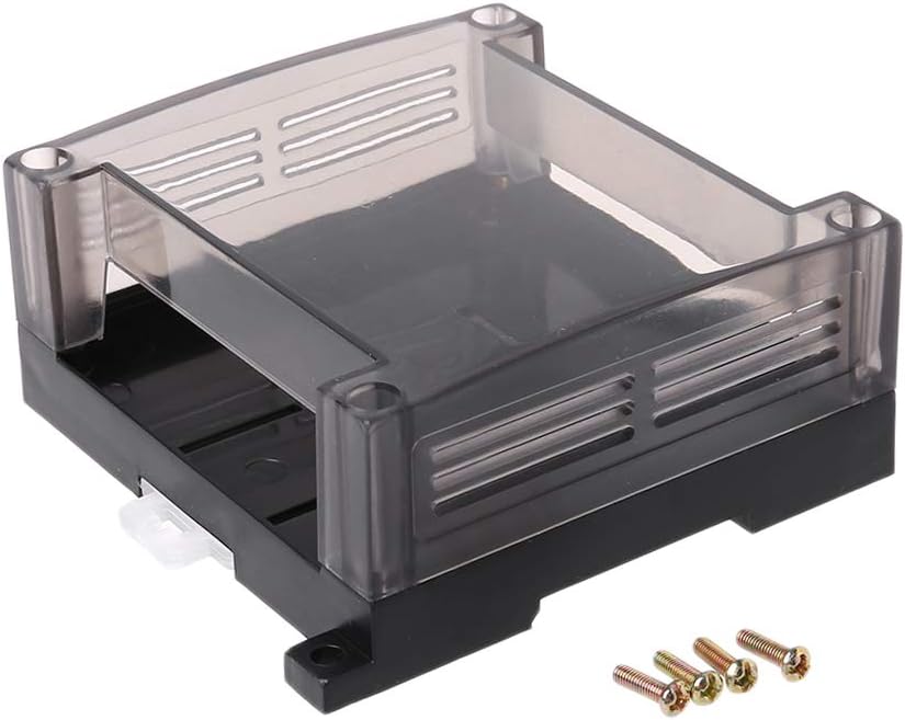 BYUTFAPLC Industrial Control Box Panel PLC Enclousure Case PLC Din Rail Mounging Project Electronic DIY PCB Shell