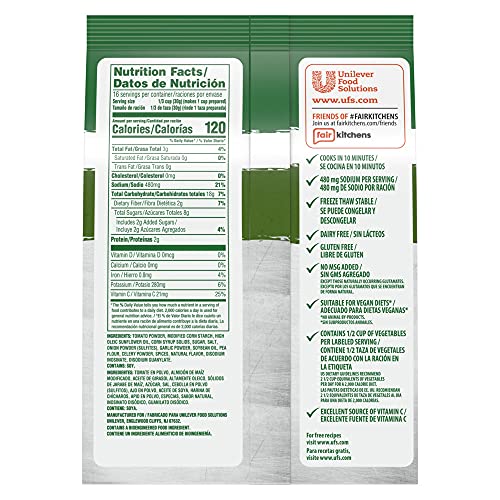 Knorr Professional Soup Du Jour Tomato Basil Bisque, No Artificial Preservatives, Colors Or Flavors, Just Add Water, 16.9 Oz, Pack Of 4 #TOP2