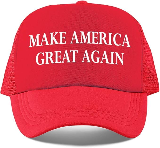 VeraccoVeracco Make America Great Again Trucker Hat Cap Mesh Back with Adjustable Snapback Strap