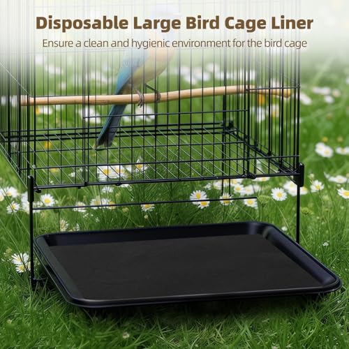 30-Pack Felt Bird Cage Liners, 18 X 20 Inch Absorbent and Disposable Liners, Perfect for Small Pets Like Parrots, Rabbits, Guinea Pigs