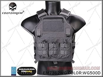 EMERSON LBX Armatus プレキャリとヘッドセット Amazon | EMERSON LBX Armatus 2スタイル プレートキャリア Wolf