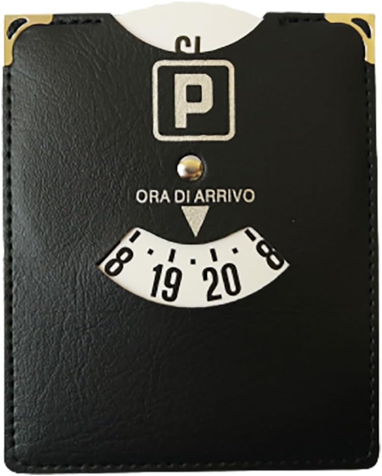 Disco Orario Elettronico Disco Orario Orologio Disco Orario Parcheggio Auto Adesivo - 2 Pezzi Blu E Bianco Con Mezz'ora Disco Europeo Per Auto