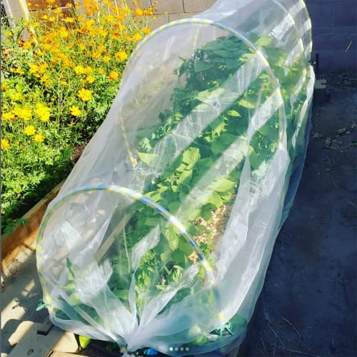 Garden Netting 8X26Ft,Ultra Fine Mesh Netting For Keeping Insects,Animal,Bird Away.plant Cover For Greenhouse Tunnel,Raised Garden Beds,Yard,Orchards And Vegetable Garden #TOP6
