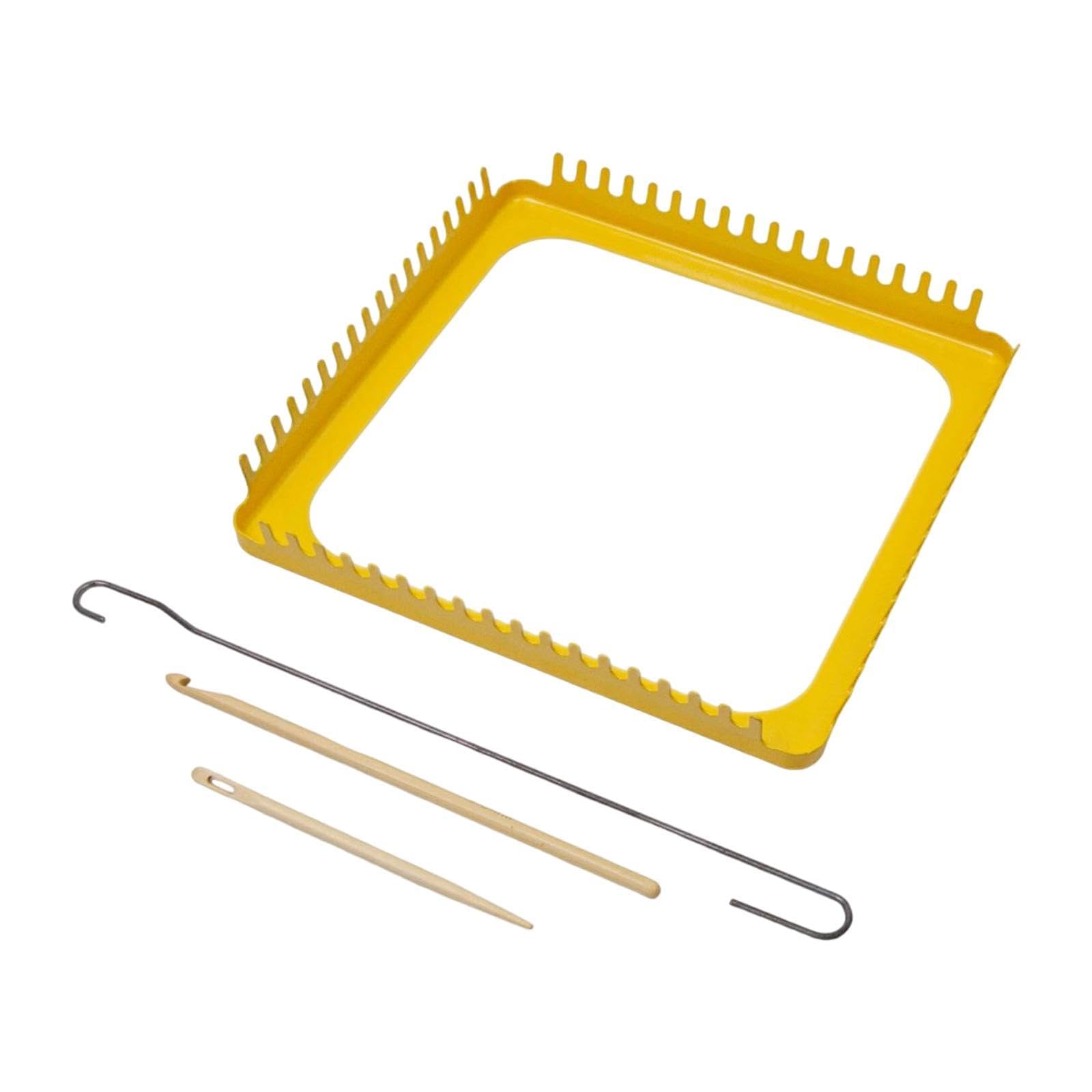 Deevoka Weaving Loom Kits Hand Knitting Machine Knitting Tools DIY Weaving Craft Kits Knitting Loom Kits for Beginners Blankets Hats