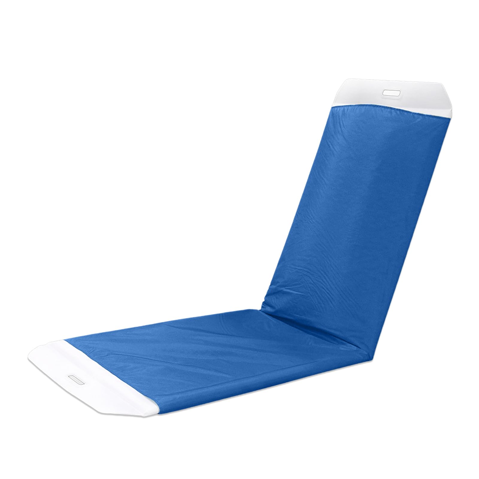 Tabla de transferencia de pacientes rodante, plegable, fácil de llevar, dispositivo de asistencia de hoja deslizante para traslados de cama a cama o mesa de operaciones, 67 x 19.7 pulgadas (azul)