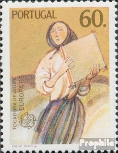 Prophila Collection Portogallo 1656 (Completa Edizione) First Day Cover 1985 Music Year (Francobolli per i Collezionisti) Musica/Danza