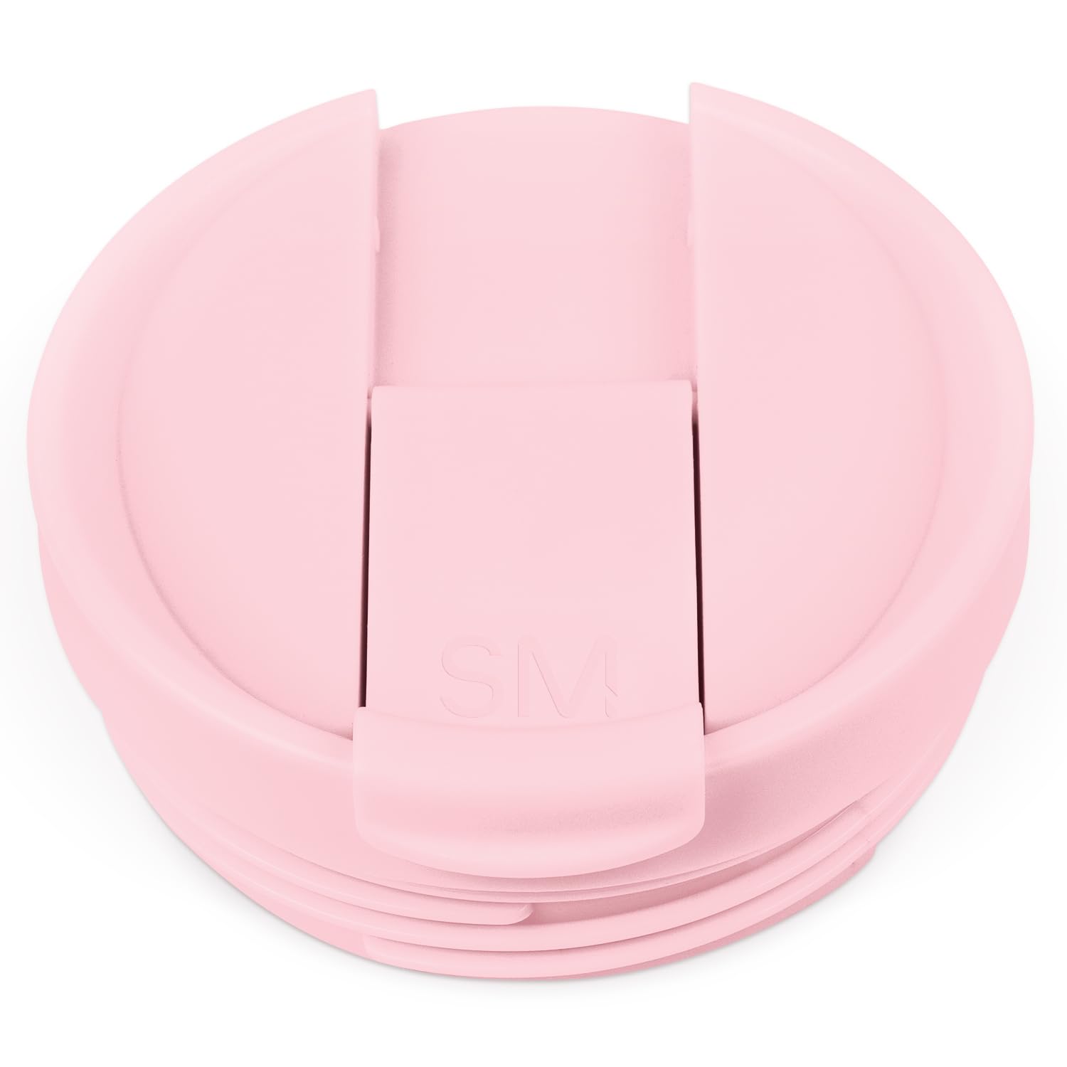 Simple Modern Tumbler Flip Lid | Reusable Replacement ONLY Fits Simple Modern | Stainless Steel Trek Travel Coffee Mug Water Bottle | Trek Collection | Blush