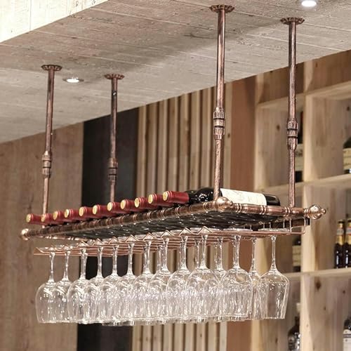 Casier à vin suspendu mural pour libérer l'espace de vos tables