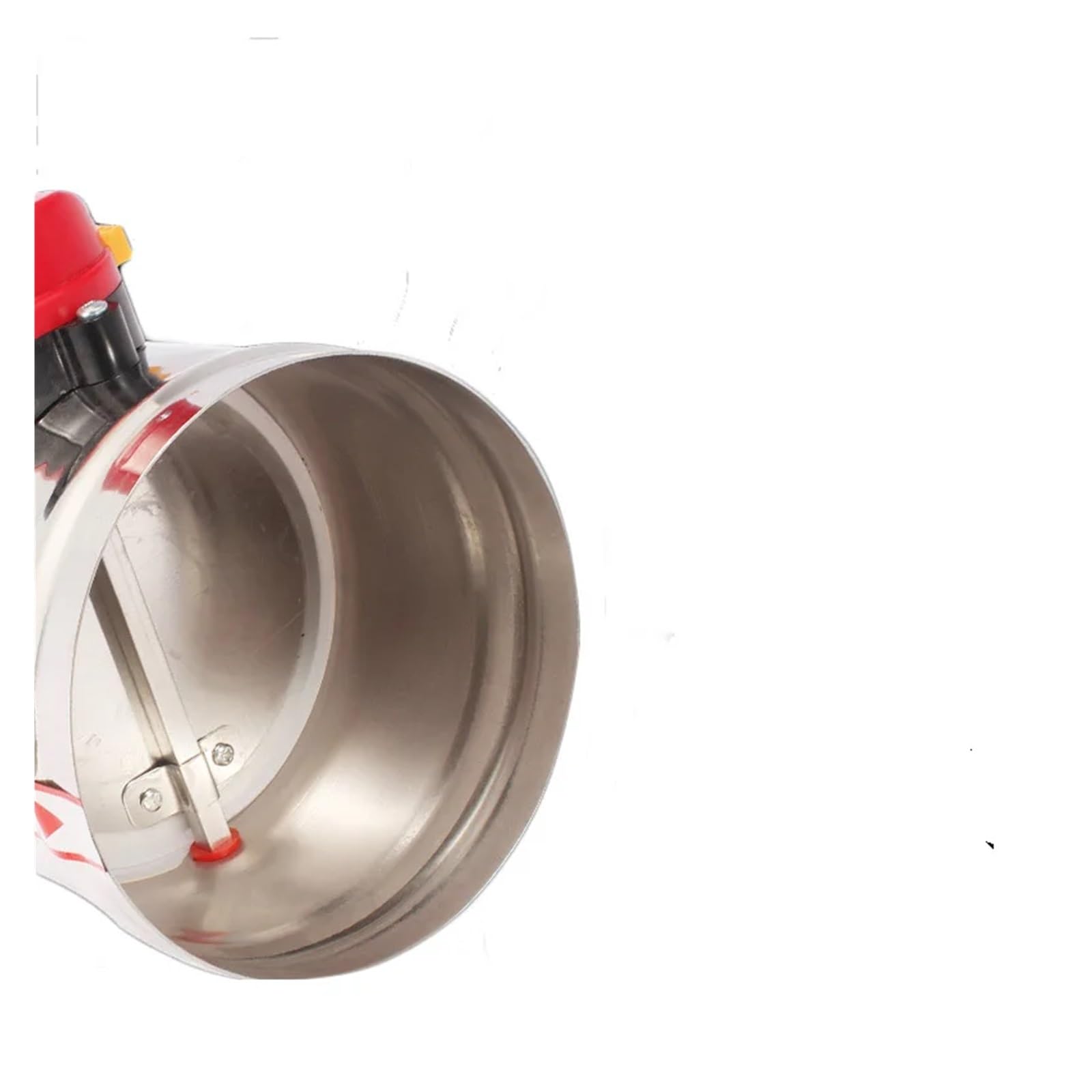 1 x siłownik zasuwy pneumatycznej 220 V 24 V 12 V 1 Nm do elektrycznego kanału wentylacyjnego z napędem elektrycznym, rura 60-200 mm ze stali nierdzewnej (150 mm 220 V)