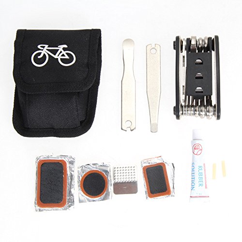 11 Glue Puncture Repair Kit Plus Tyre Levers VeloChampion