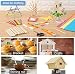 Zerodis Palitos de Madera 10pcs 30cm Long DIY Craft Sticks de Madera...