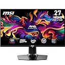 MSI MAG 271QPX QD-OLED E2 Monitor Gaming 26,5" WQHD - 2560 x 1440 Quantum Dot OLED, 240Hz / 0,03ms, 99% DCI-P3, ΔE≤2, DisplayHDR True Black 400 - DP 1.4a, HDMI 2.1, USB Type-C