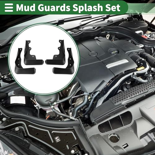 Image of Motoforti Mud Flaps Splash Guards Mud Guards for Honda Elysion 2012-2015 W /Mount Accessories