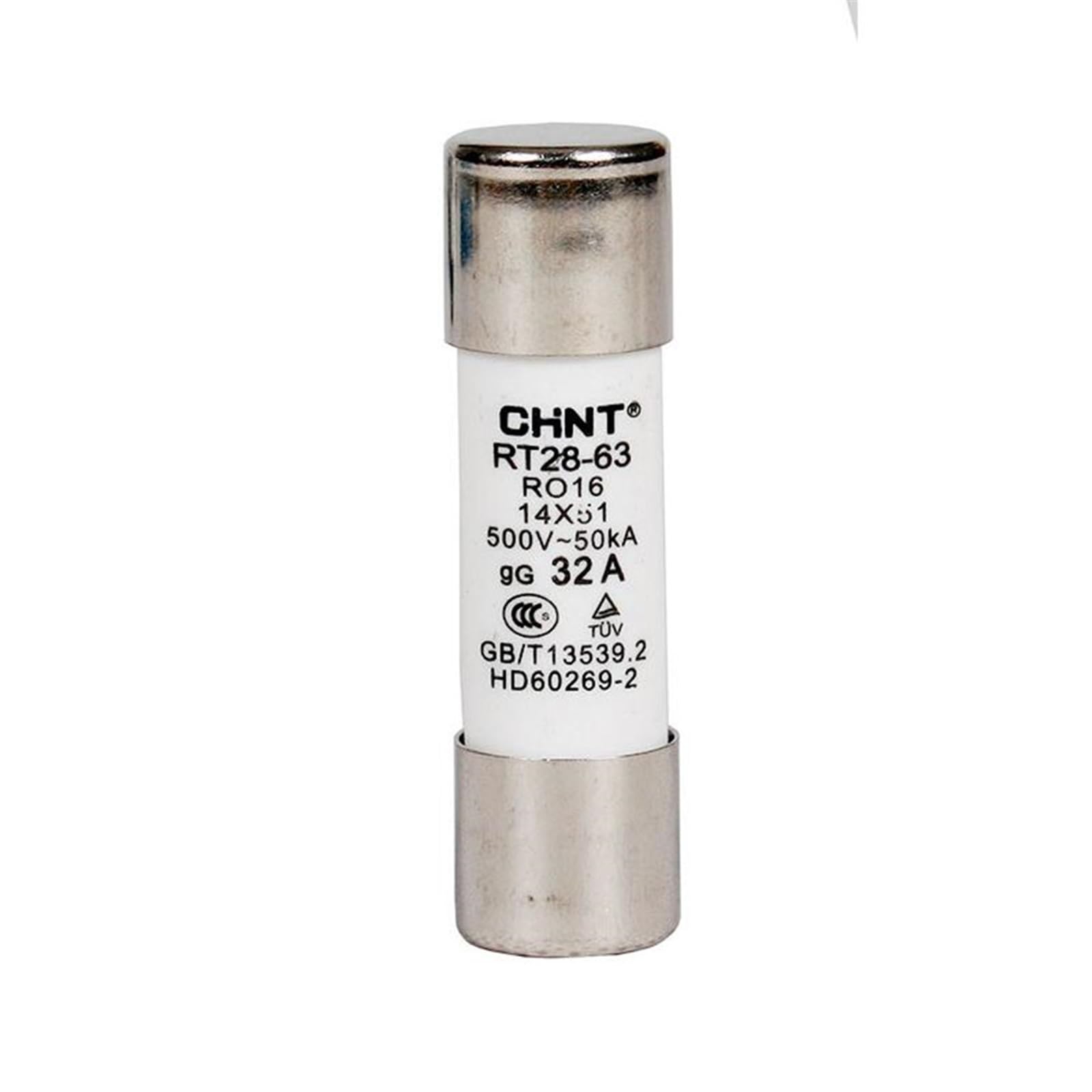 Fusibles céramiques 14 x 51 de 20A haute tension 500V anti surchauffe