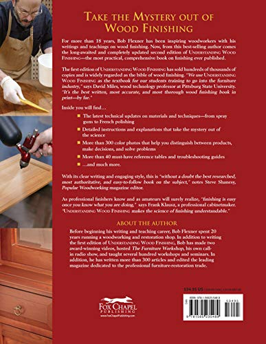 Understanding Wood Finishing: How to Select and Apply the Right Finish (Fox Chapel Publishing) Practical, Comprehensive Guide; Over 300 Color Photos and 40 Reference Tables & Troubleshooting Guides - Image 2