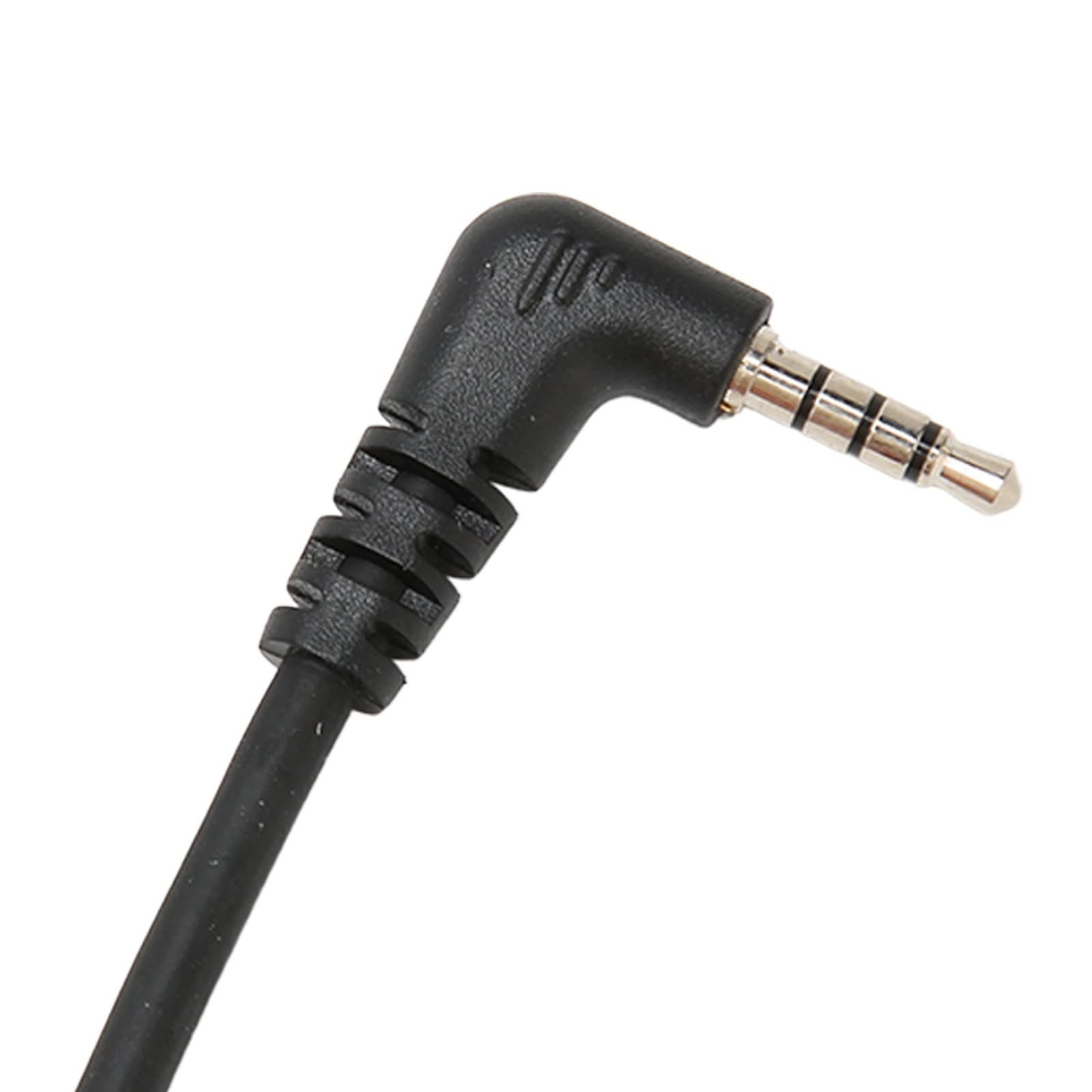 PTT Adapter MIC Zestaw Push to Talk Adapter słuchawkowy dla 2 -Way Radio Motorcycles Snowmobiles Premium ABS Plastikowe U94 PTT Kabel 90cm