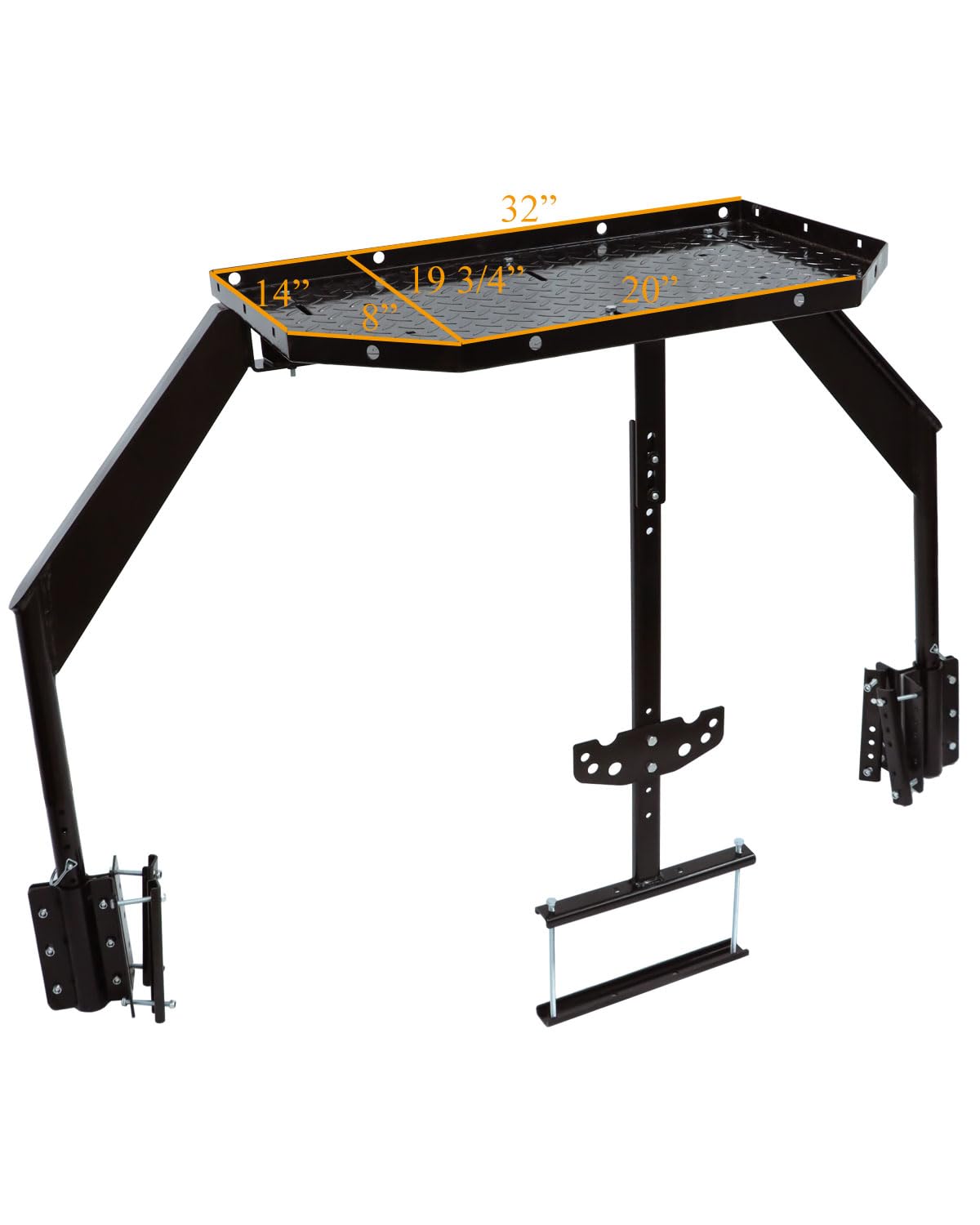 Trailer Generator Rack Snapklik.com : Trailer Tray RV Generator Rack Propane Tank Holder ...