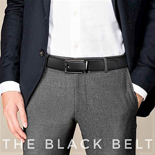 CHAOREN Click Belts for Men - Mens Ratchet Belt 1 3/8" for Dress Pants - Perfect Companion to Men's Oxfords2